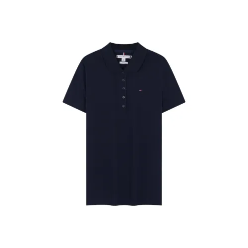 Tommy Hilfiger Темно-синий FAP Женское Поло