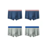 Синий 2 шт + Абрикосовый серый 2 шт