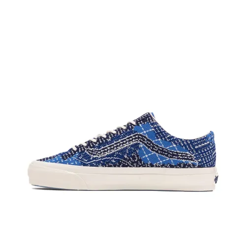 Vans Old Skool 36 Скейтборд Кроссовки Низкие Синий Мужской