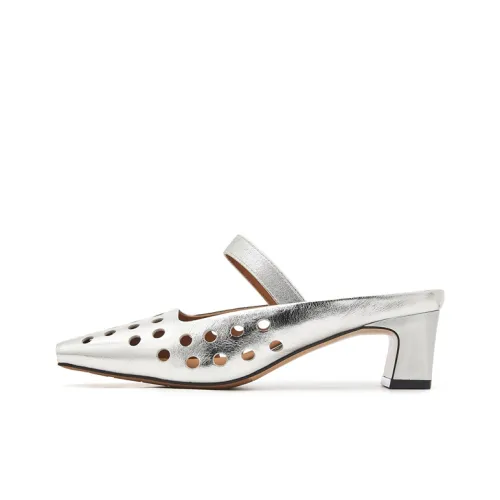 MILLIE'S Резиновая подошва Череп Тихий Домашние тапочки Женские