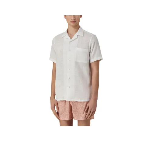 Canali Белые Мужские Рубашки