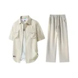 Бежево-абрикосовый + Вересковый серый