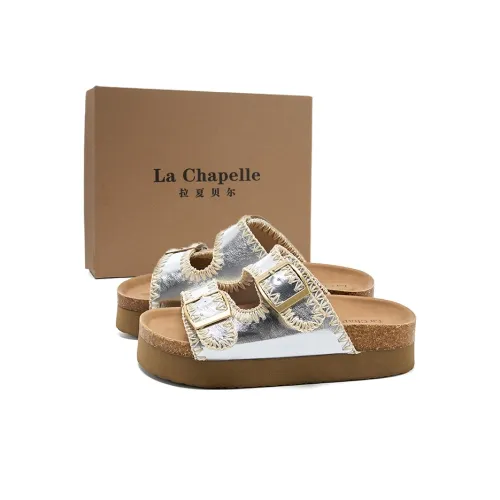 La Chapelle ЭВА Шлепанцы Женские Серебряные
