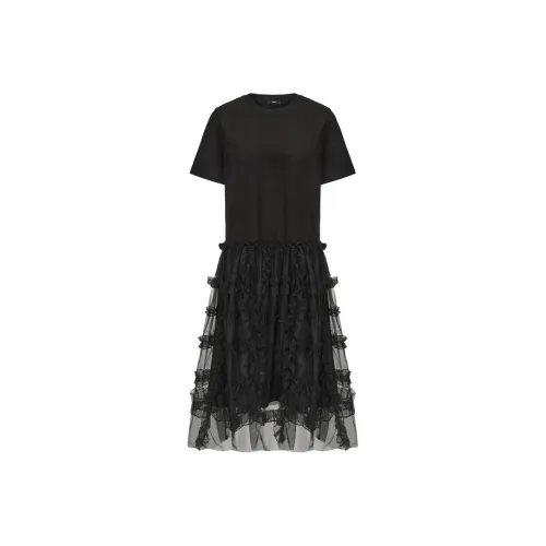 INITIAL Короткий рукав Платье Женское