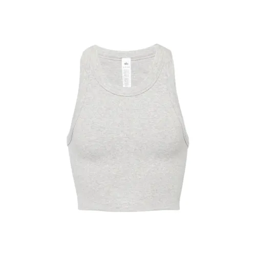 Alo Yoga Спортивный комплект смешанного серого цвета/Athletic Heather GREY Женское спортивное белье