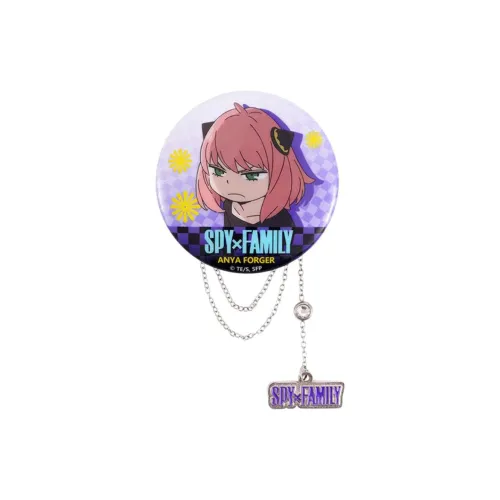 WOOLOO STAR Шпион × Семья Аня Форджер Wu Цепочка Значки