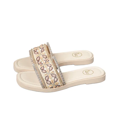 safiya Женские слипоны с резиновым подошвой