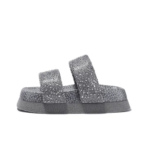 SELAIYA Резиновая подошва стразы устойчивые к истиранию слипоны женские