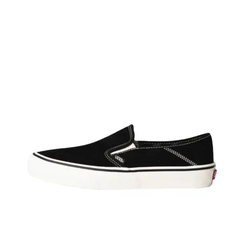Vans Slip On Low Top Скейтборд Кроссовки Мужские Черные