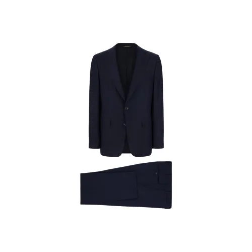 Canali Бизнес-костюм мужской морской синий