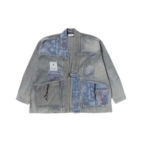 A BATHING APE Denim Jacket Men's Blue