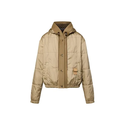 LOUIS VUITTON SS25 Куртки Пальто Женские Золото