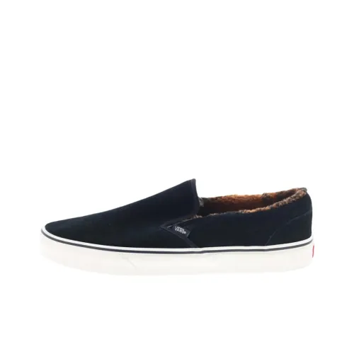 Vans CLASSIC Slip-On Low Top Скейтборд Кроссовки Унисекс Черный