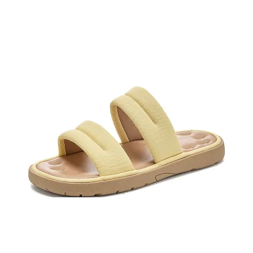 La Chapelle Slip Resistant Abrasion Resistant Слипоны Женские Желтые