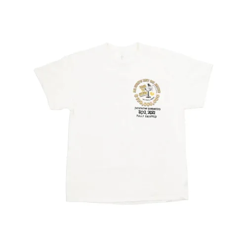Travis Scott T-Shirt Мужской Белый