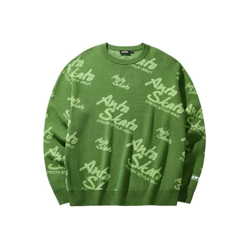 ANTA Life Collection Толстовка Унисекс Горячий Зеленый