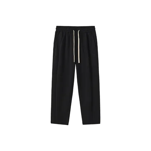 ZUO Мужские Повседневные Брюки Черные