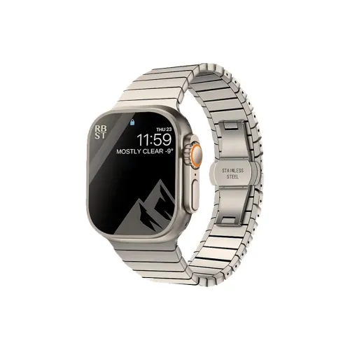 KVZUVUU Ремень Apple Совместимость MADE OF Стальной IwatchS11 S10 S9 S8 S7 SE Ultra2