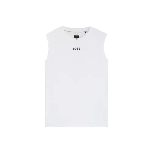 Hugo Boss Белые Мужские Майки