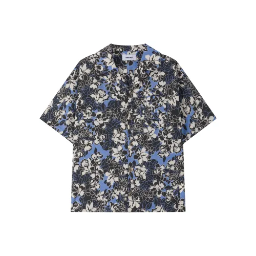 4JUNKS Фотиния Синий Унисекс Рубашки