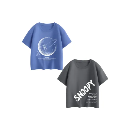 Снупи T-рубашка 2 упаковки для детей от 3 до 7 лет