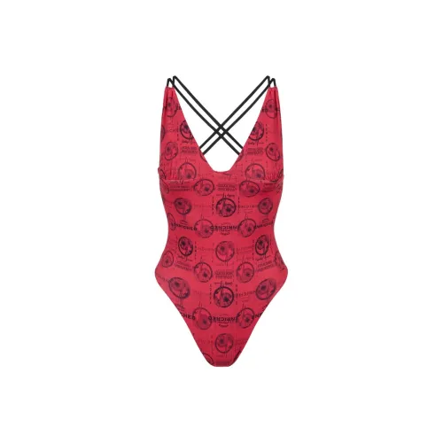 Цвет айсберга купальник One Piece женский красный