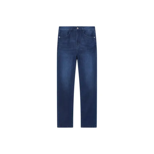 Jiumuwang Мужские брюки Expert Джинсы Мужские Джинсовый синий