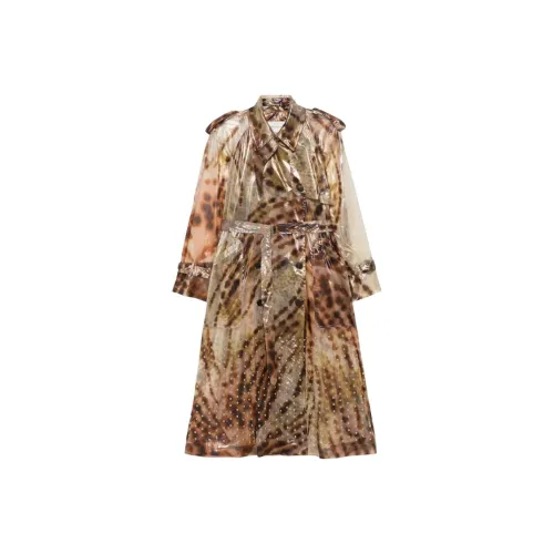 DRIES VAN NOTEN Коричневое Женское Пальто