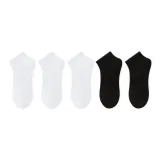 5 пар (3 белых + 2 черных)