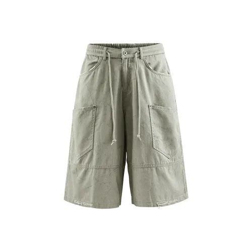 APAY Зеленые Унисекс Повседневные шорты