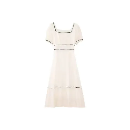 Lookinto Короткий рукав Платье Женское