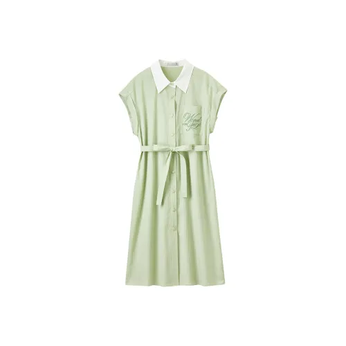 SENTUBILA Короткое платье с короткими рукавами женское