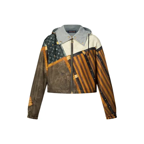 LOUIS VUITTON SS25 Куртки и пальто Женские Коричневый