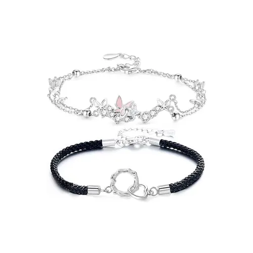 JOYDINNY Браслет с шнурками унисекс