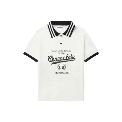 CHOCOOLATE Экрю Женские Т-рубашки