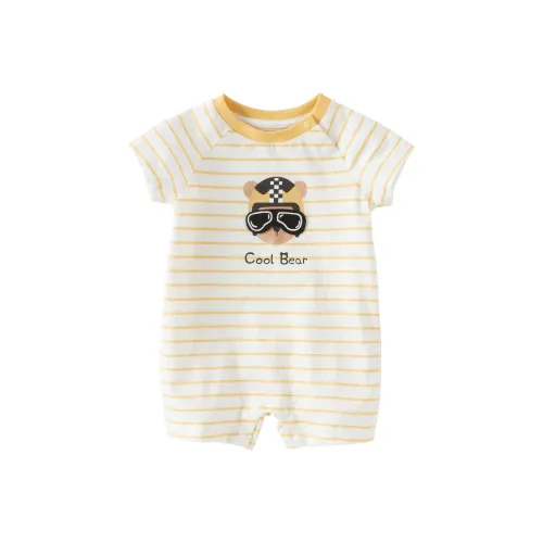 DAVE BELLA Комбинезон Baby Toddler Series Желтый Белый Полосы Infant And Toddler