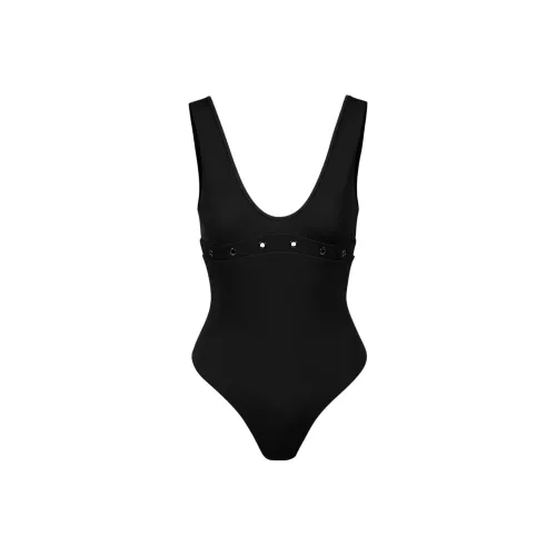 Цвет айсберга SS25 Ван-Пис Купальник Женские Черный