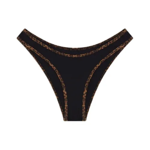 FRANKIES BIKINIS Счастливый Леопардовый принт Женские Бикини