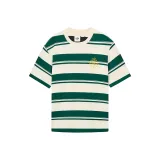 Зелёный Белый Полосы