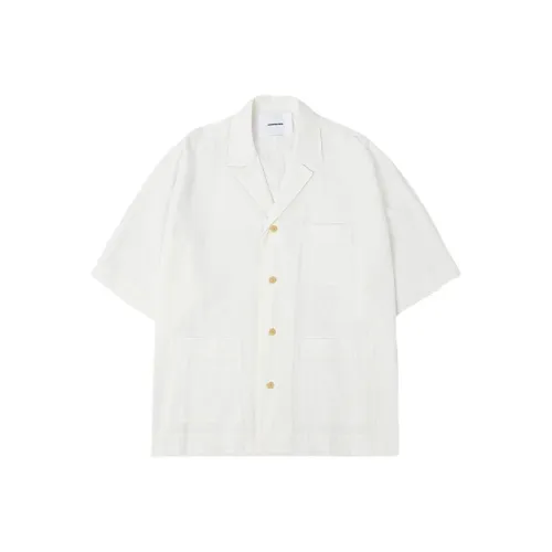 SISONPLAY Белая унисекс рубашка