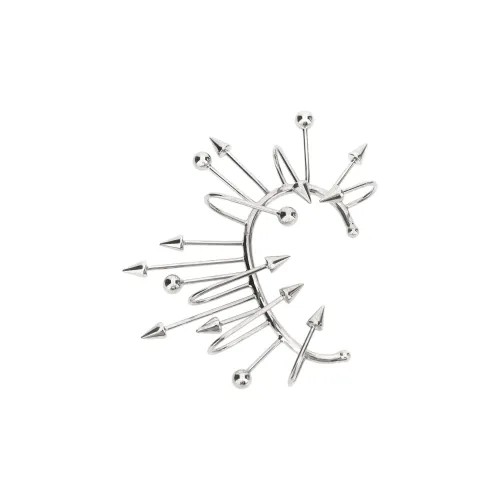Jean Paul Gaultier Латунный Clip ON Серьги Женские