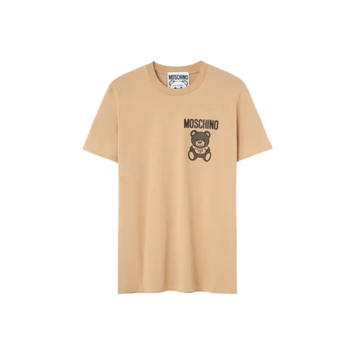 MOSCHINO Бежевые Мужские T-рубашки
