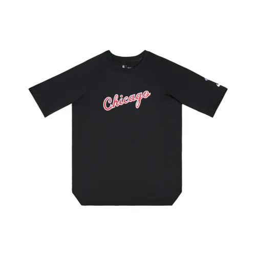 Nike x NBA 75 Anniversary Chicago T-Shirt Черный Унисекс