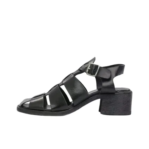 Сандалии в римском стиле MOMA Женские Черные