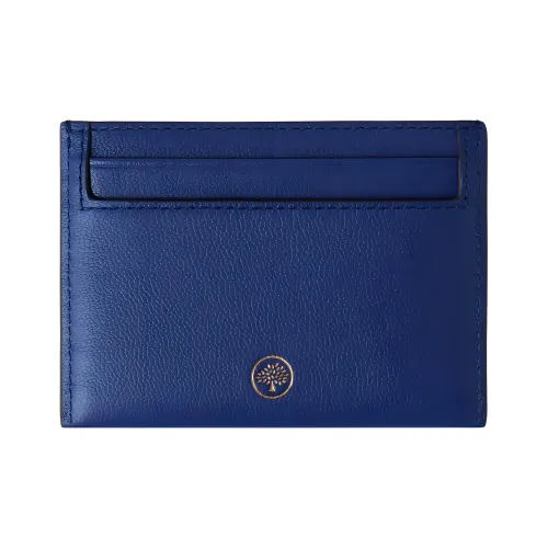 Mulberry Телячья кожа Держатель для карт Женские Глубокий морской синий
