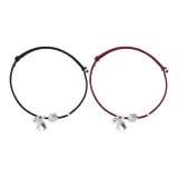 Парный ~ (Черный шнур + Красная нить)