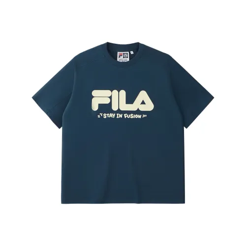 FILA FUSION T-Shirt Унисекс WeiYuan Синий DB
