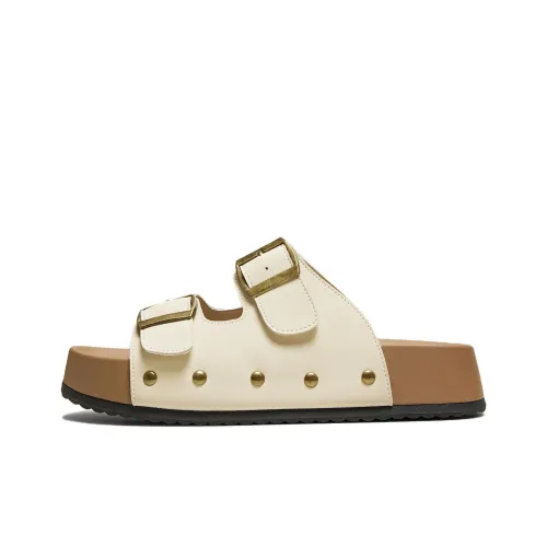 TATA Кожаные слипоны с пэчворком для женщин