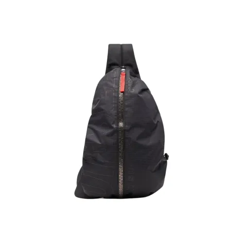 DIESEL Полиэстер Сумка через плечо Sling Сумка Мужская Черная