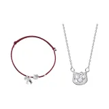 Парный комплект одежды ~ (Красная нить + ожерелье)